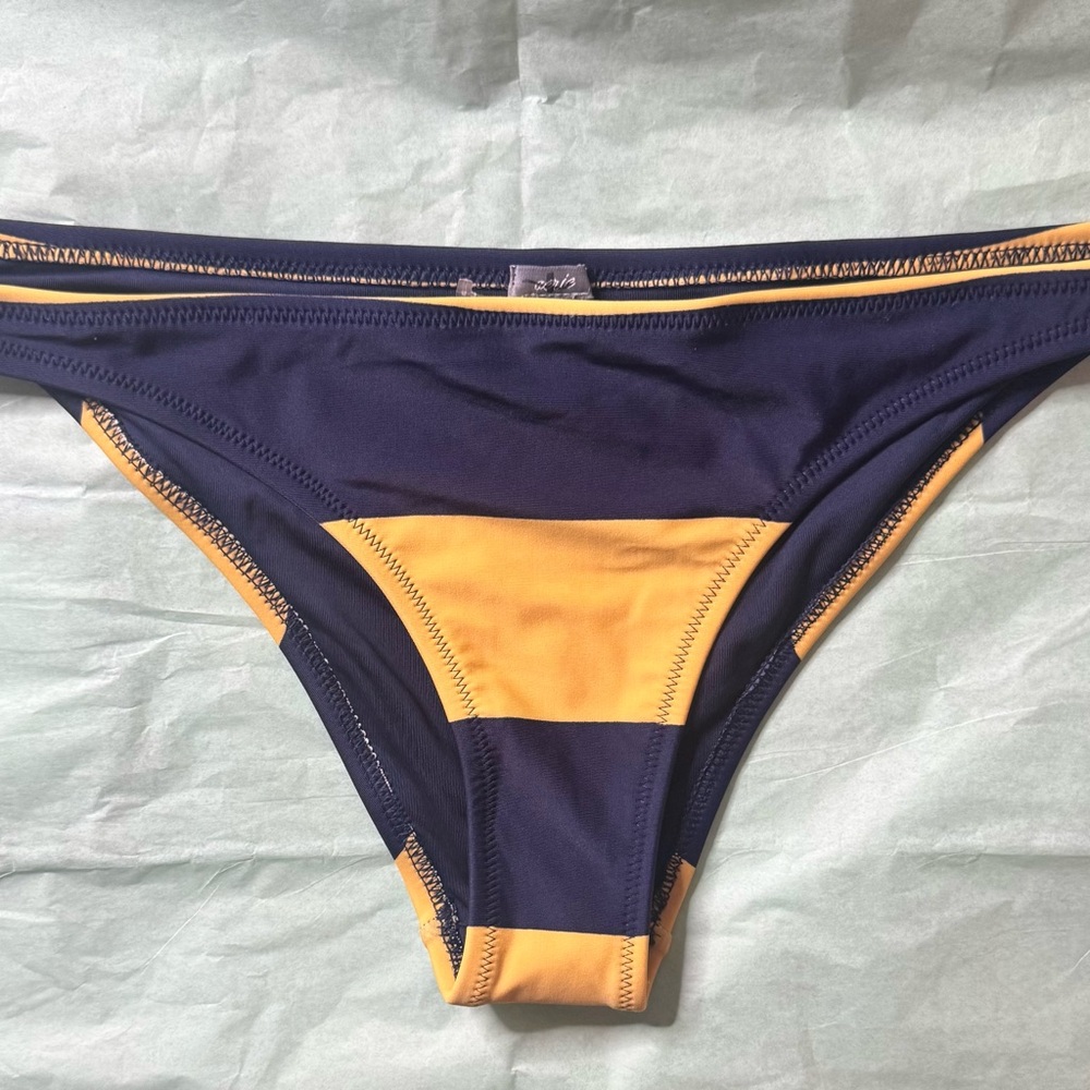 NWOT Aerie Women’s Blue and Gold Swim BIKINI